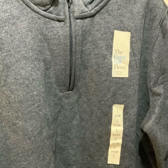 Croft & Barrow Extra Soft Fleece Sweater size L - Picture 4 of 12